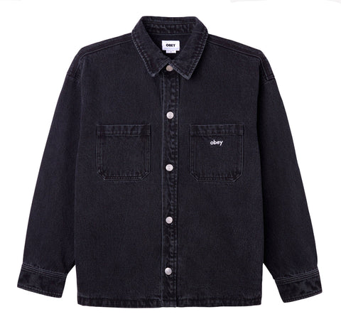 Winston Shirt Jacket (Faded Black)