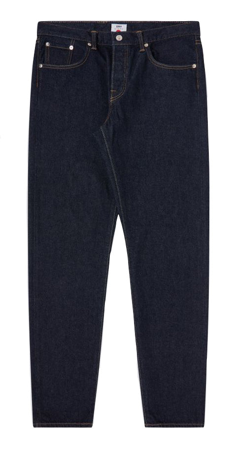 'Made in Japan' Regular Tapered Jeans (Blue - Rinsed)