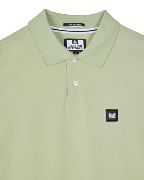 Caneiros Short-Sleeved Polo Shirt (Pale Moss)