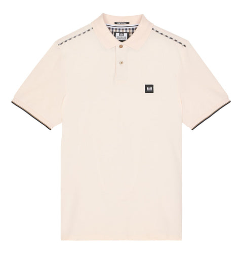 Sakai Short-Sleeved Polo Shirt (Alabaster)