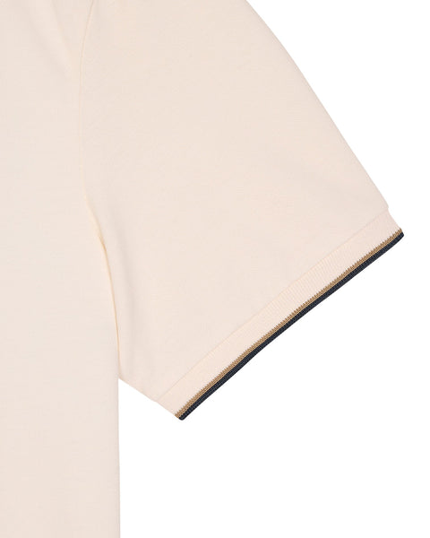 Sakai Short-Sleeved Polo Shirt (Alabaster)