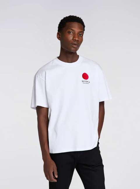 Japanese Sun Supply Short-Sleeved T-Shirt (White)