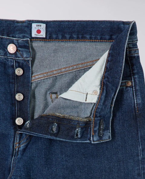 'Made in Japan' Slim Tapered Left Hand Denim Jeans (Blue - Akira Wash)