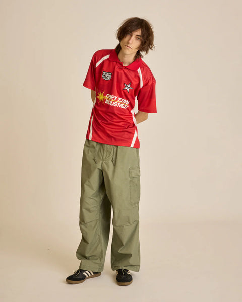 Obey Soccer Jersey (Red Multi)