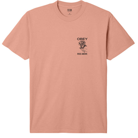 Rise Above Rose T-Shirt (Pigment Peach Parfait)