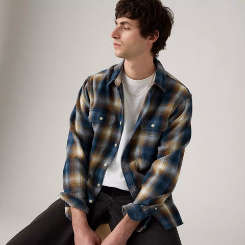 Levi's Jackson Worker Overshirt (Blue)