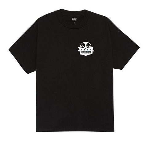 Obey Subliminal Productions T-Shirt (Black)