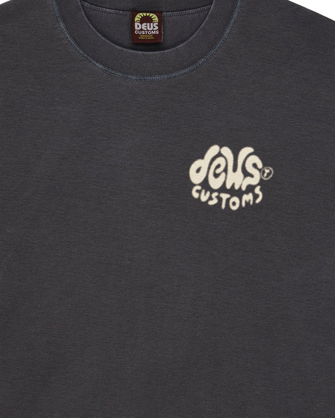 Deus Ex Machina Debris Reverse Tee (Anthracite)