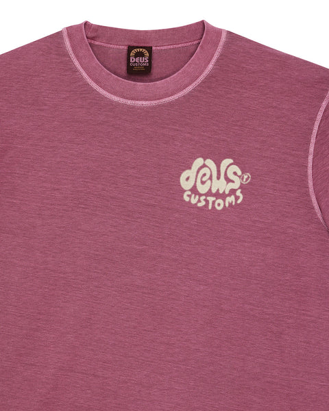 Deus Ex Machina Debris Reverse Tee (Dry Rose)