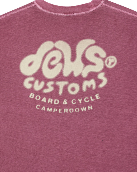 Deus Ex Machina Debris Reverse Tee (Dry Rose)