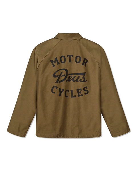 Deus Ex Machina Silos Mechanic Jacket (Bronze Brown)