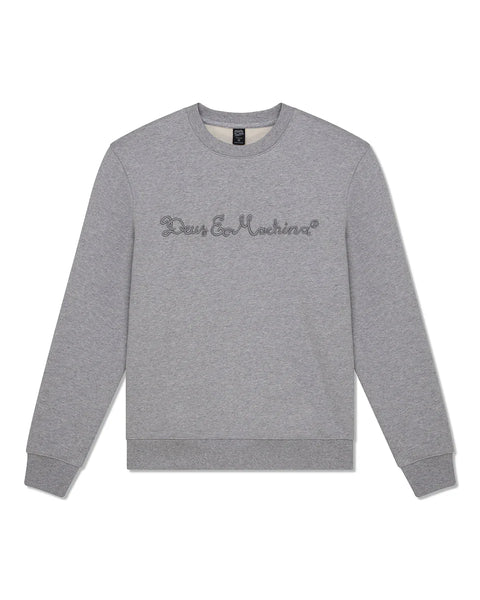 Deus Ex Machina Noodle Crew Sweatshirt (Grey Marl)