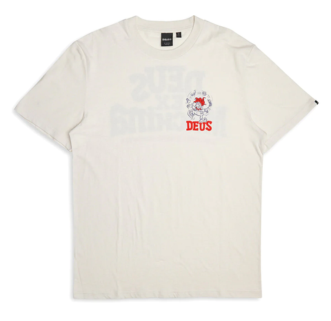 Redline Short-Sleeved T-Shirt (Vintage White)