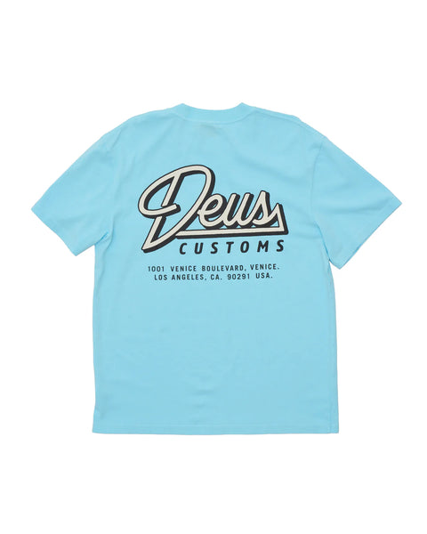 Deus Ex Machina Conduit T-Shirt (Sky Blue)