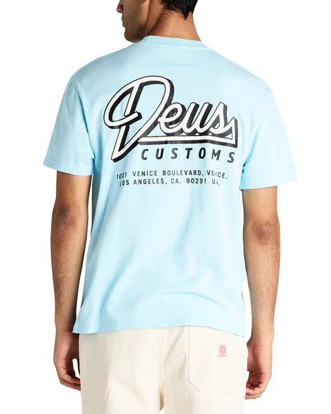 Deus Ex Machina Conduit T-Shirt (Sky Blue)