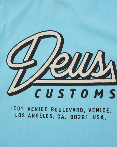 Deus Ex Machina Conduit T-Shirt (Sky Blue)