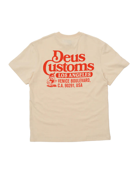 Deus Ex Machina Raptor T-Shirt (Dirty White)