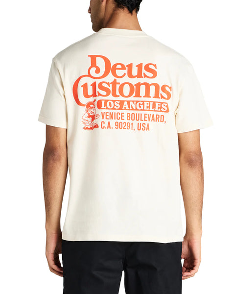 Deus Ex Machina Raptor T-Shirt (Dirty White)