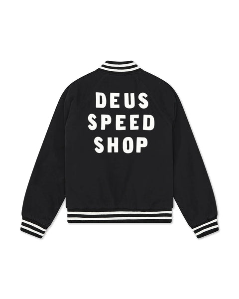 Deus Ex Machina Stadium Jacket (Black)