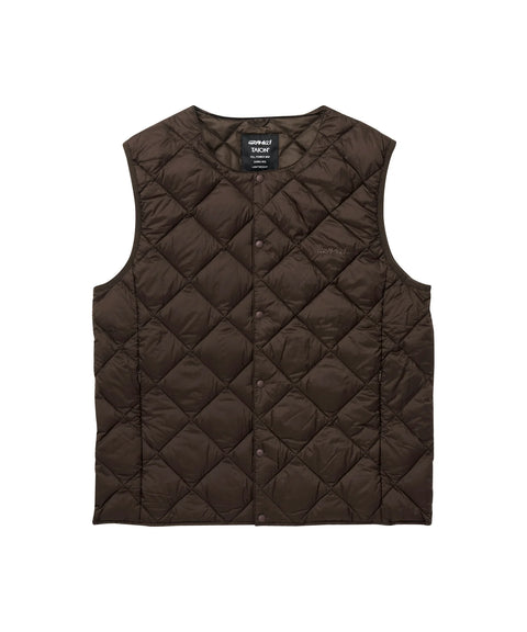 x Taion Inner Down Vest (Dark Brown)