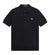 Classic Knitted Short-Sleeved Shirt (Black)