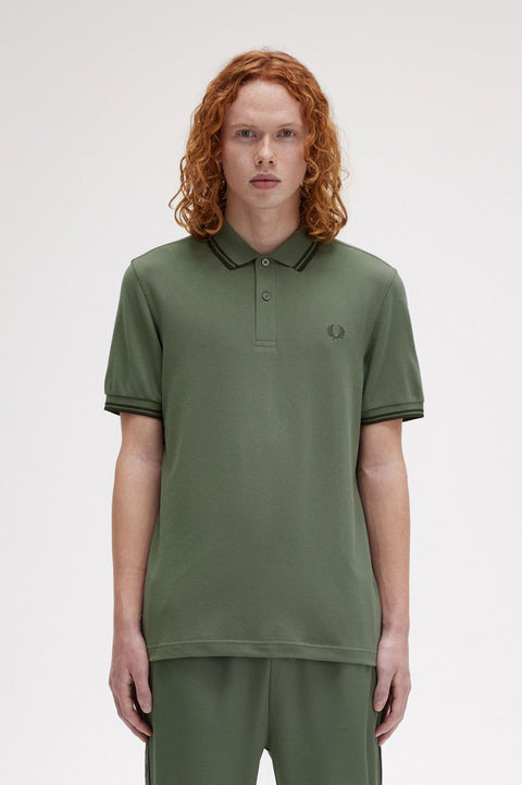 M3600 Twin Tipped Polo Shirt (Laurel Wreath Green/Night Green)