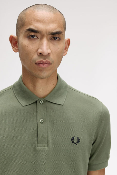 The Fred Perry Shirt (Laurel Wreath Green/Black)