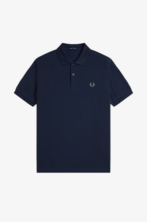 The Fred Perry Shirt (Dark Airforce/ Bay Leaf)