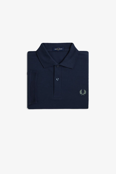 The Fred Perry Shirt (Dark Airforce/ Bay Leaf)