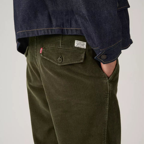 Levi's XX Authentic XX Relaxed Cords (Deep Depths - Green)