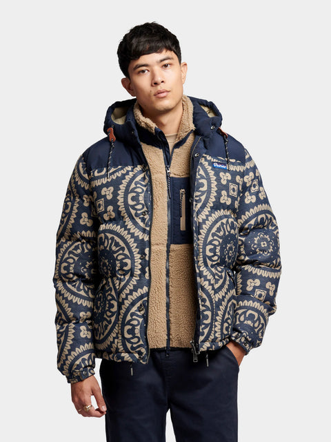 Jacquard Bowerbridge Jacket (Navy Blue)