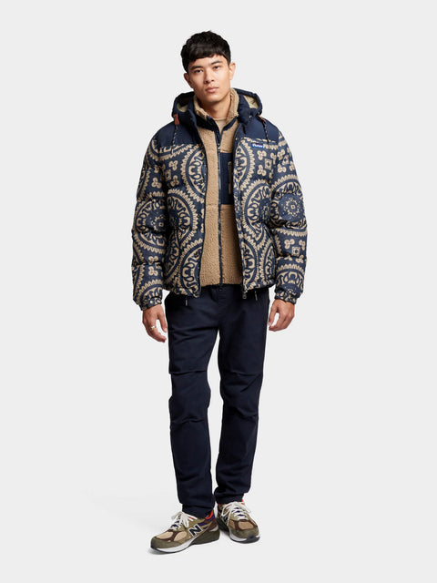 Jacquard Bowerbridge Jacket (Navy Blue)