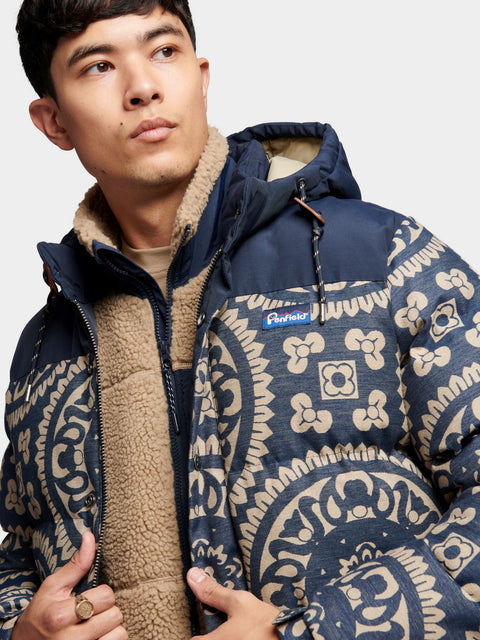 Jacquard Bowerbridge Jacket (Navy Blue)