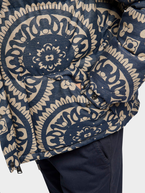 Jacquard Bowerbridge Jacket (Navy Blue)