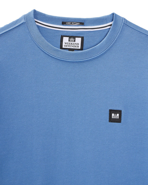 Ferrer Crew-Neck Sweatshirt (Coastal Blue)
