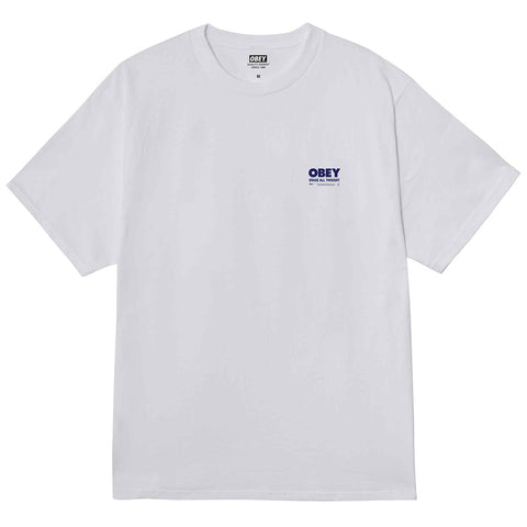 Obey Erase All Thought T-Shirt (White)