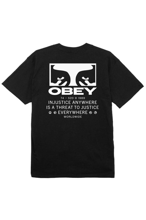 Justice Everywhere T-Shirt (Black)